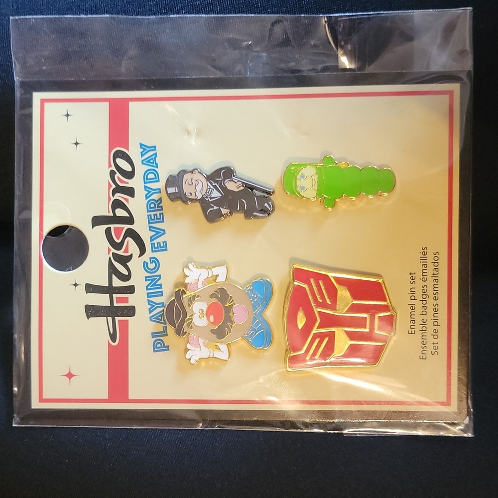 Hasbro Funko Playing Everyday Enamel Pins